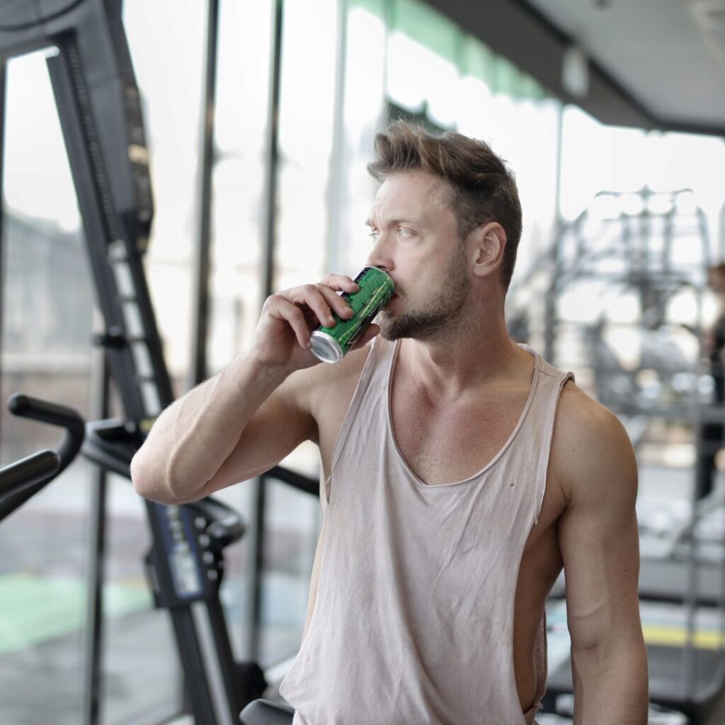 a man post-workout 